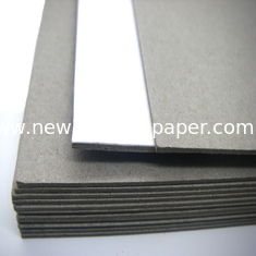 China Waste paper pulp Carton Gris grey color used for package and printing supplier