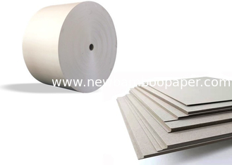 China Lamination two side Gray Paper Roll Anti Curl 400gsm / 0.66mm supplier