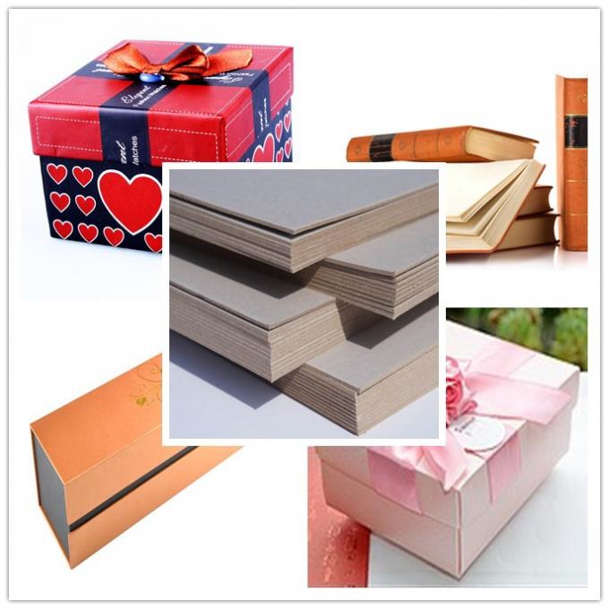Degradable Good Grade GSM Stiffness Recycled Grey Strawboard Paper for