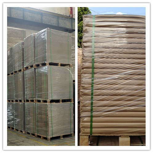 Hard stiffness thicker Grey Chipboard used for various package boxes