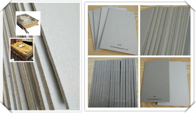 Thickness 1.28mm Grey board for printing industry / education / exercise books