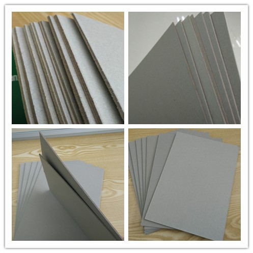 Degradable 1.53mm Solid and compressed Grey Cardboard sheet for Arch File