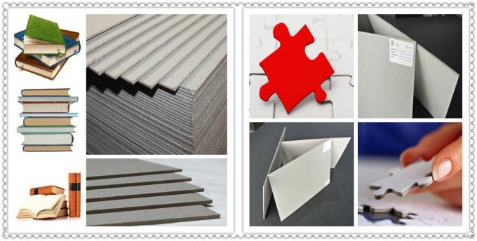 Offset Printing Eco-Friendly Uncoated Grey Board for arch file / puzzle box