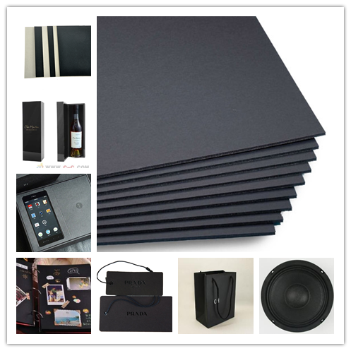High Durability Large Roll Of Black Paper One Side or Two Side smooth Surface