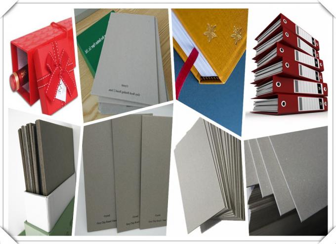 Double Side Gray Paperboard / Grey Board / Grey Chip Board Size 787 * 1092mm