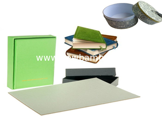 China Mixed Pulp Material Book binding paper grey cardboard sheet / roll for box supplier