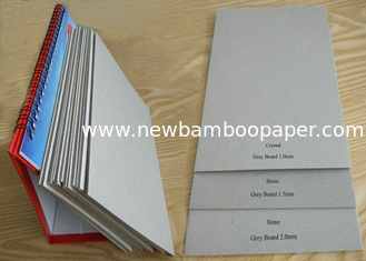 China 800gsm 1.5mm Grey Board Paper Sheet Single layer of Recycled Mixed Pulp supplier