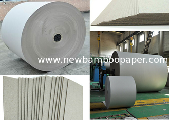 China 670gsm Grey Paper Roll for printing industry / bottled water plate / statinery / boxes supplier