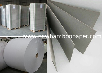 China Recycled Material Hard Stiff 1000gsm Grey Paper board in Sheet or Reel supplier
