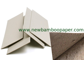 China Anti-Curl Strong stiffness Strawboard Laminated Grey Hard Paper In Sheets 1900gsm Thickness supplier