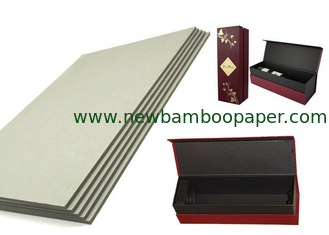 China Environment Degradable Grey Board 2mm for making gift boxes / Wine boxes supplier