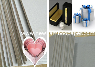 China 100% Recycled Materials Grey Chipboard Paper Stiff Grey Board For Boxes supplier