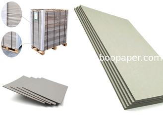 China Single layer laminated Grade A Grey Chipboard for making Furniture / arch file supplier