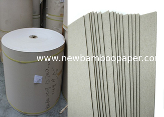 China 370g / 0.57 mm Grade AA laminated Grey Card board roll for printing supplier