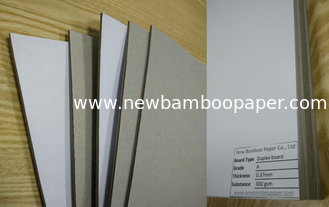 China Rigid Gray Paperboard Single Side Coated Duplex Board Grey Back 1550gsm Stiffness supplier