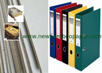 China Professional Hard Stiffness Gray Paperboard , Arch File Uncoated 2mm Greyboard supplier