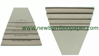 China Stocklot Matte Paper 1.5mm Grey Sheet Cardboard Book Boards For Binding supplier