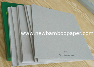 China Good stiffness two side laminated gray paper Carton gris for book cover supplier