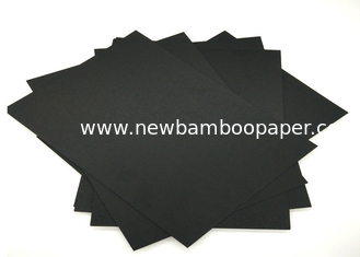 China Environment Mixed Pulp Laminated Black Paperboard for Making Photo Album supplier