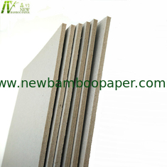 China SGS Certified Hardcover Book Grey Board / Straw Board Paper Rigid Mixed Pulp supplier