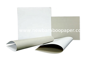 China RECYCLED MATERIAL GREY BACK DUPLEX PAPER SHEET FOR PACKAGE BOXES supplier