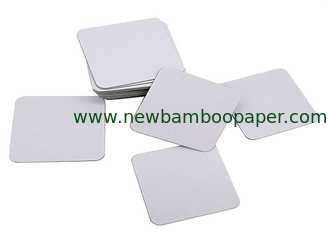 China CUSTOMIZED SQUARE coated DUPLEX GREY PAPERBOARD FOR CUT ROUND-TYPE ANGLE supplier