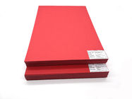 Anti-Curl 250gsm 300gsm 350gsm red cardboard hard color paper sheet