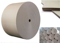 Uncoated Carton Gray Paper Roll / Cardboard Sheets For Laminated Paper Board