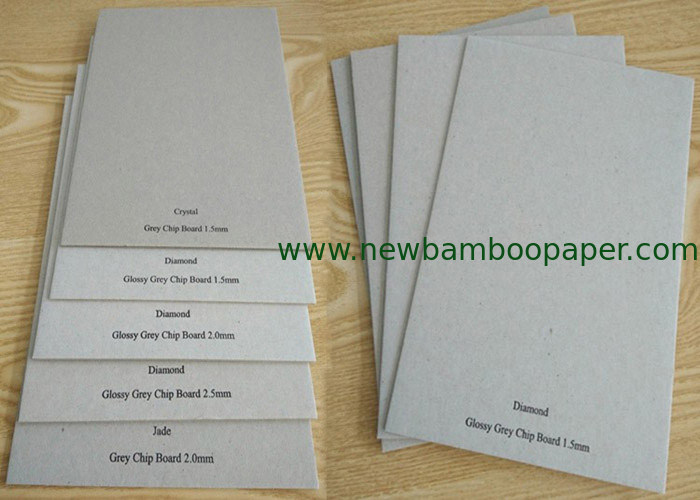 Ecofriendly Recycled Unbleached Two Side Grey Chipboard in Gray Color