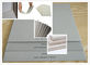 Recycled Pulp Uncoated Laminated Grey Chipboard 700gsm - 1800gsm 1.5mm Thick Paper supplier