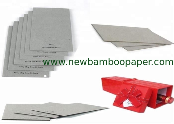 Environment Degradable Grey Board 2mm for making gift boxes / Wine boxes supplier