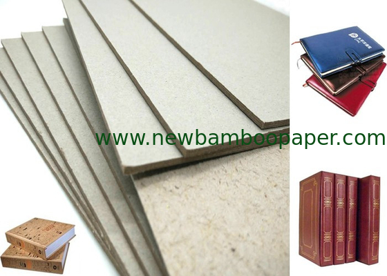 Hard Laminated Paper And GSM Grey Chipboard For Bookcover , 1.2mm Thickness supplier