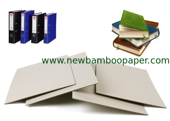 Professional Hard Stiffness Gray Paperboard , Arch File Uncoated 2mm Greyboard supplier