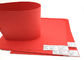 Anti-Curl 250gsm 300gsm 350gsm red cardboard hard color paper sheet supplier