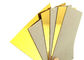 Grey Back Cake Boards Metalized Shiny Laminated Gold Foil Paper supplier