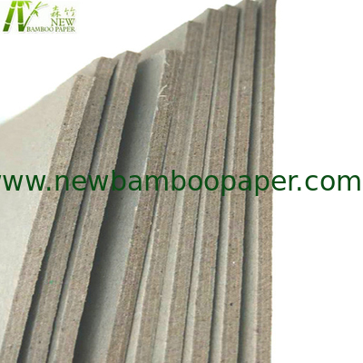 SGS Certified Hardcover Book Grey Board / Straw Board Paper Rigid Mixed Pulp supplier