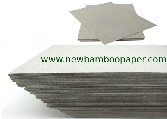 Grade AA Full Grey Paper Board Rigid Boxes Cardboard Sheets , MSDS supplier