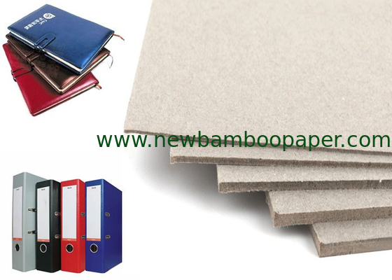 Arch File / Notebook Cover Anti-Curl grade A Grey Book Binding Board Paper Sheet supplier