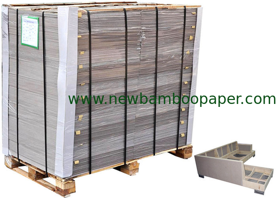 Solid 2mm-5mm Thickness Grey Chipboard Paper For Making Sofa Liner supplier